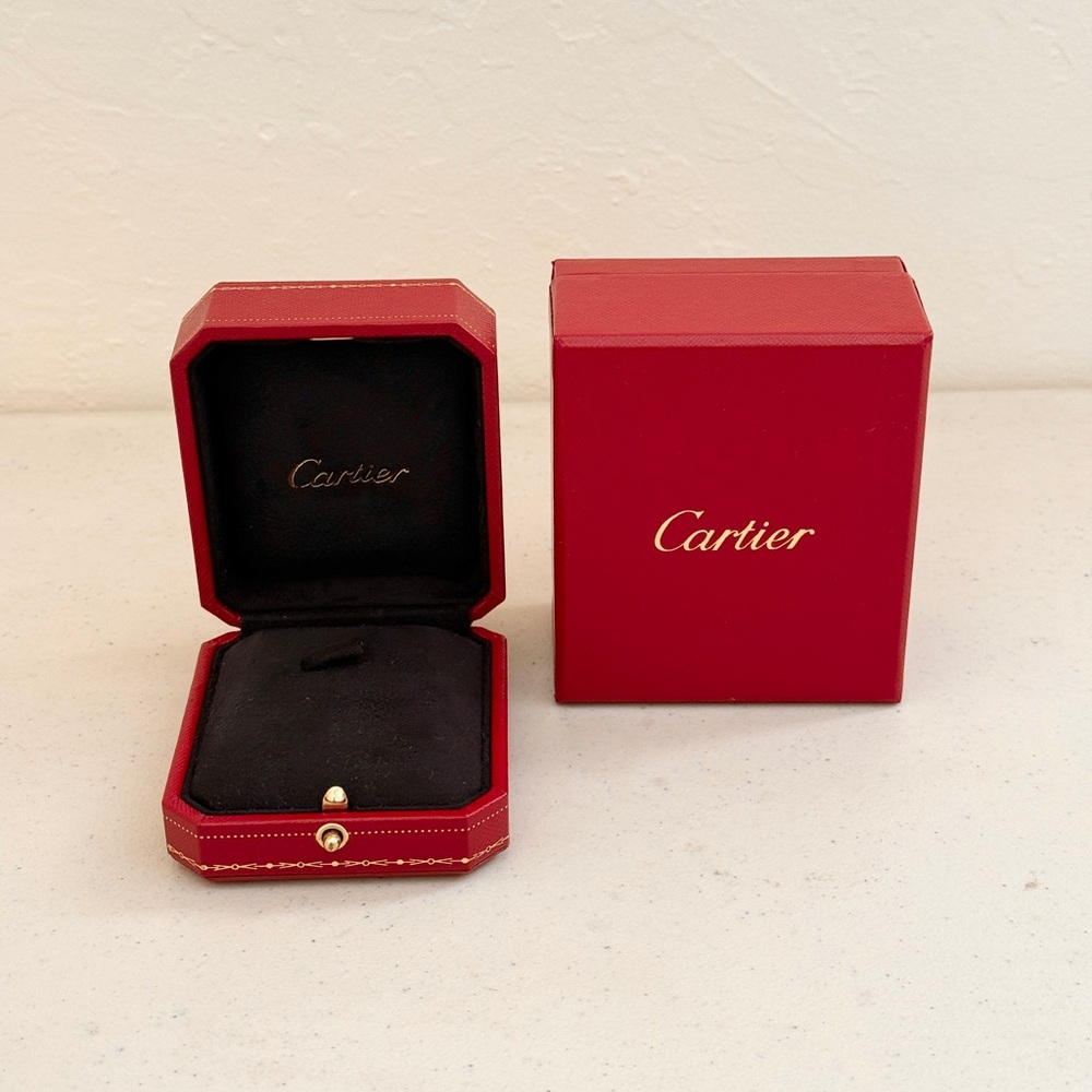 Authentic Cartier Ring Box (Empty)